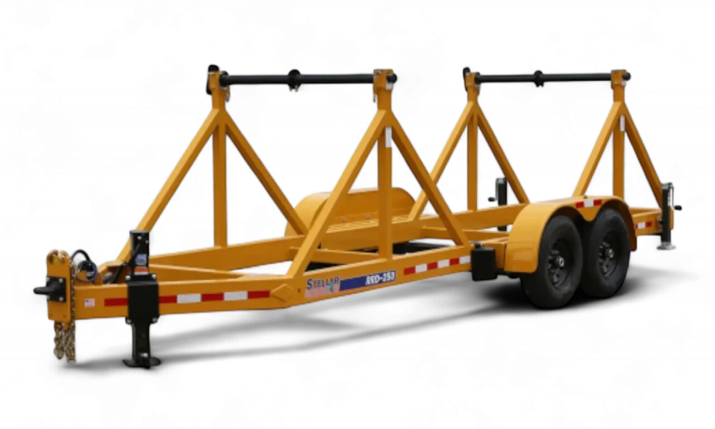 cable reel trailer