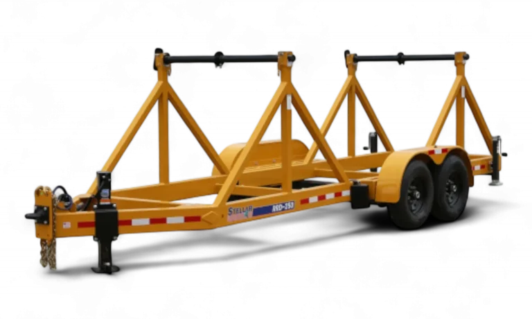 cable reel trailer